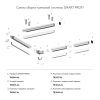 Соединитель профиля Denkirs SMART ONE TR3043-AL