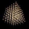 Люстра Cosmic Glass ячейка 15*15 см 75 x 100 x 75 золото