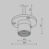 Комплектующие для систем освещения с токоведущими элементами Technical CA023BI-P-B