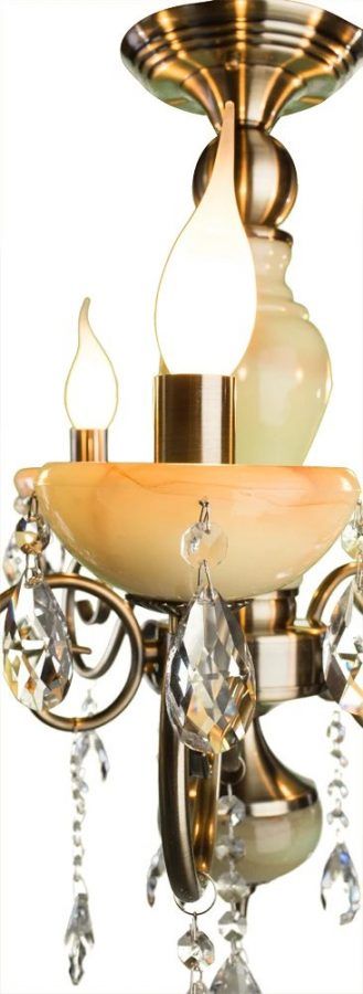 Потолочная люстра Arte Lamp ONYX GREEN A9592PL-5AB