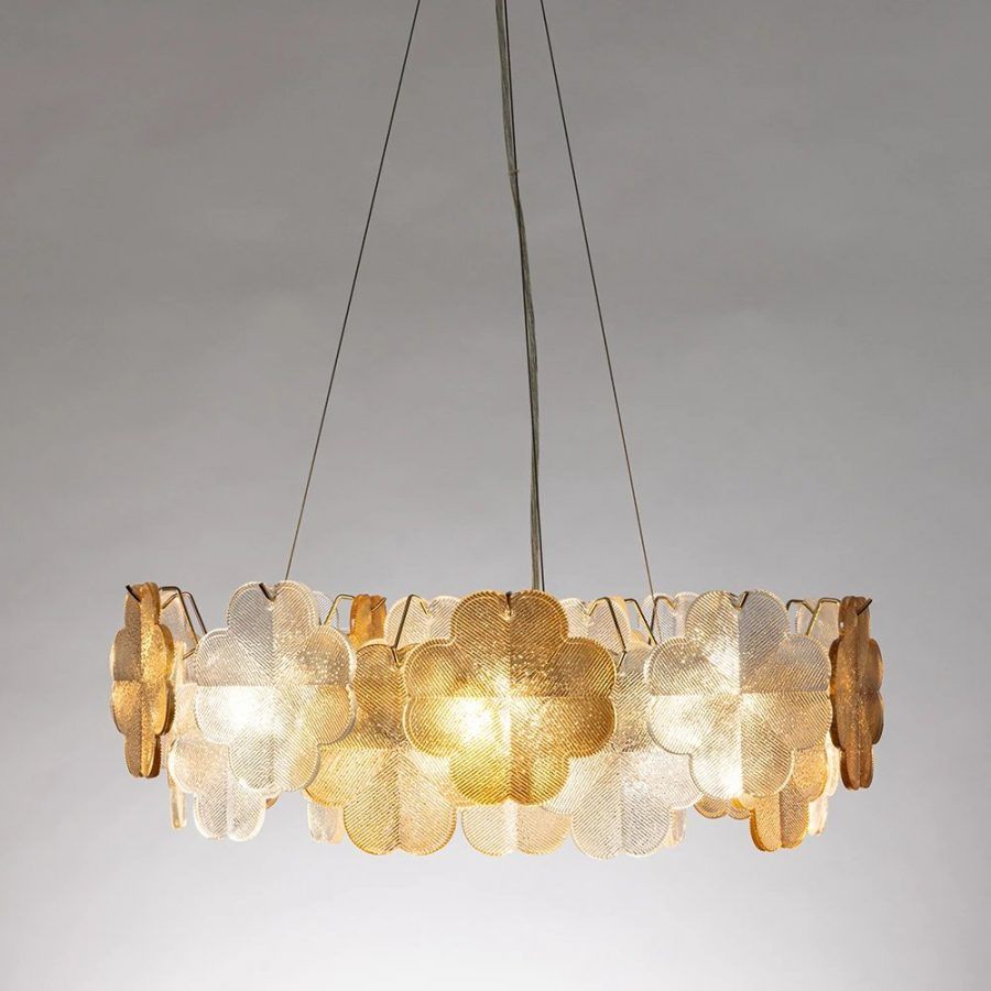 Подвесная люстра ARTE LAMP MALLIKA A4077SP-7GO