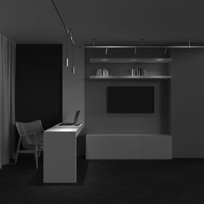 Трековый светильник Technical TR157-1-12W3K-BS