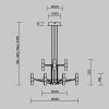 Подвесной светильник Maytoni MOD401PL-L72BS3K