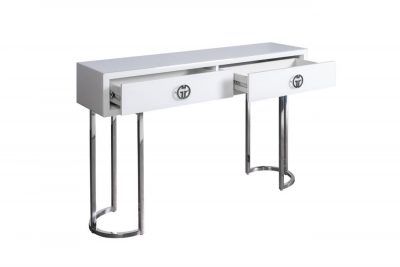 KFG16702 Консоль GD 2 ящика белая 120*30*78см