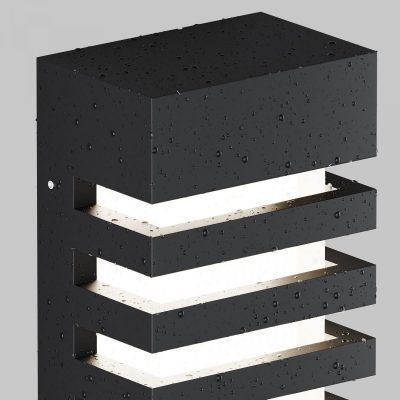 Уличный настенный светильник Outdoor O034WL-01B