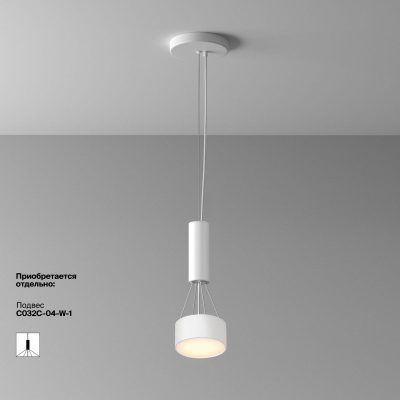 Потолочный светильник Technical C032CL-12W3K-RD-W