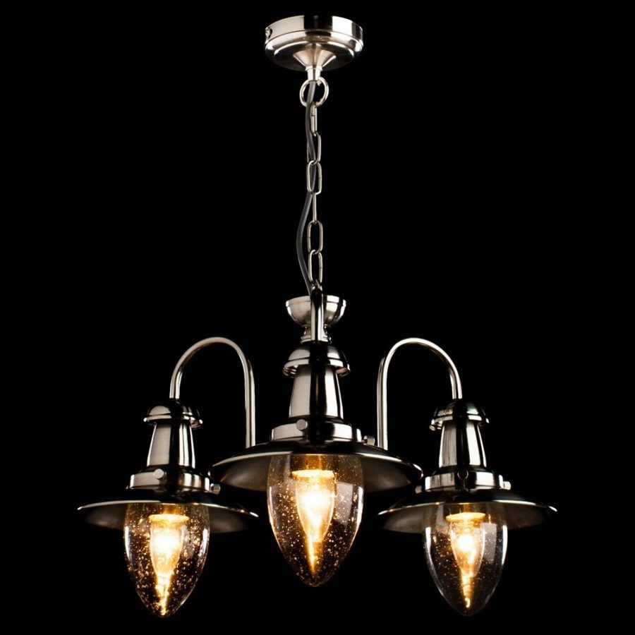Подвесная люстра Arte Lamp FISHERMAN A5518LM-3SS