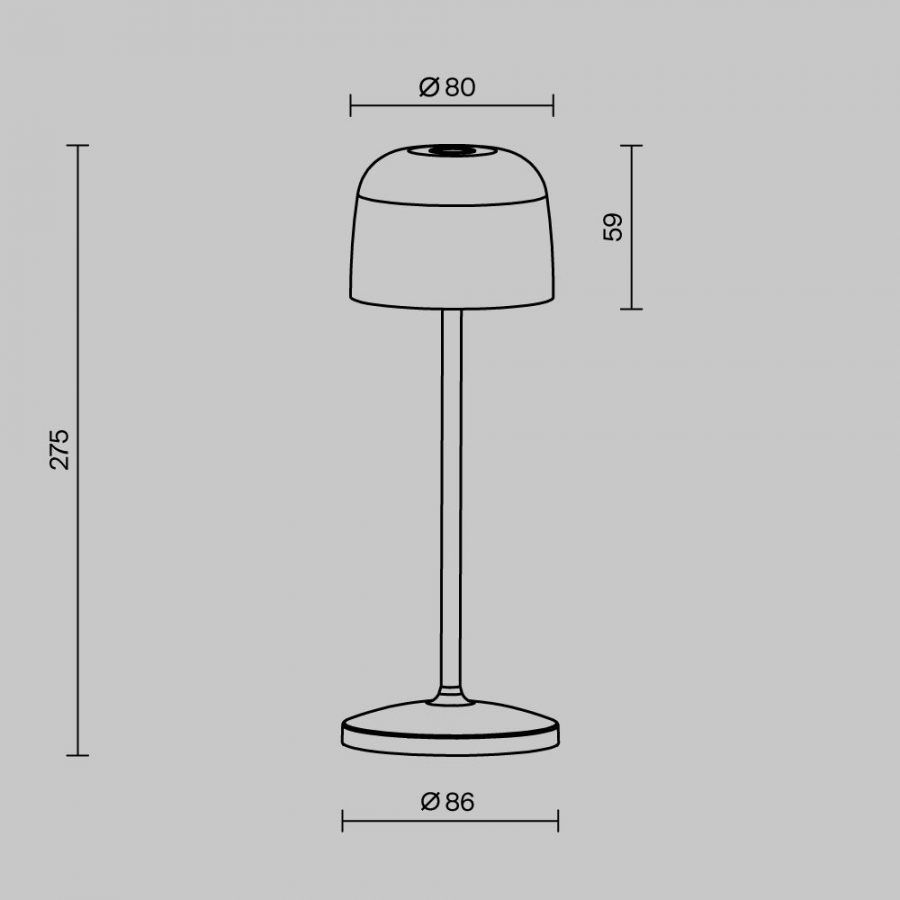 Уличный переносной аккумуляторный светильник Outdoor O528TL-L2BCCT