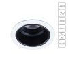 Точечный встраиваемый светильник Arte Lamp SCROLL A3311PL-1WH
