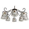 Потолочная люстра Arte Lamp FORTUNA A5495PL-8BR