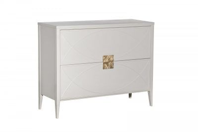 151SV-000012 Комод бежевый 2 ящика 100*80*40см