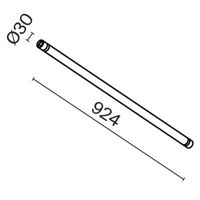 Светильник Technical C148CL-L900-13W3K-B