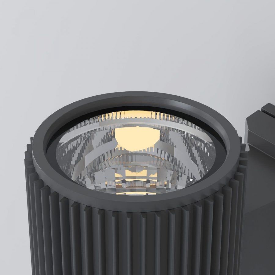 Уличный настенный светильник Outdoor O419WL-01GR