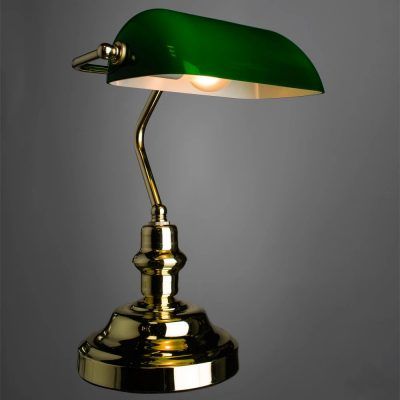 Кабинетная настольная лампа Arte Lamp BANKER A2491LT-1GO