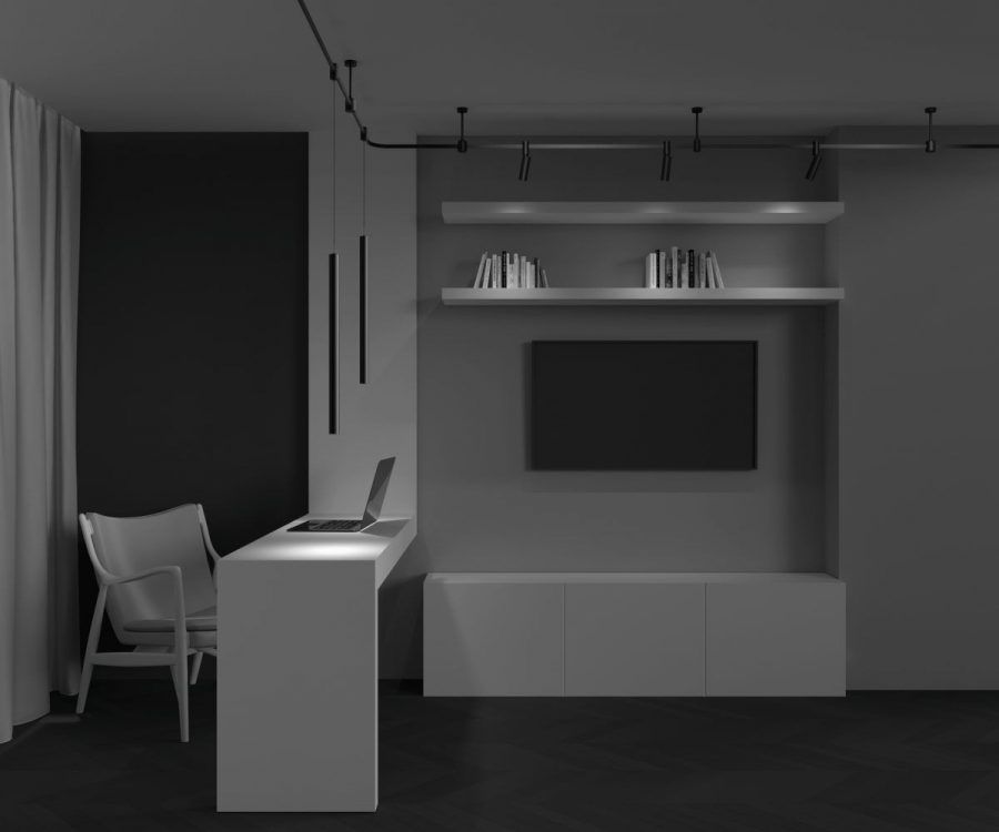 Трековый светильник Technical TR156-1-5W4K-B