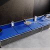 Рамка пластиковая VOLTUM S70 на 3 поста, (белый глянцевый)