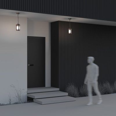 Уличный подвесной светильник Outdoor O031PL-01BR