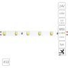 Светодиодная лента 24V 4,8W/m 6000К 5м IP20 Arte Lamp TAPE A2406008-03-6K
