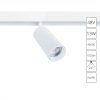 Магнитный трековый светильник Arte Lamp LINEA A4661PL-1WH