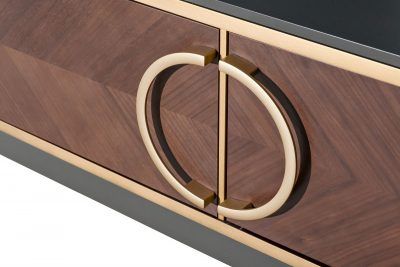 151SV-10002 Консоль шпон 2 ящика 120*80*35см