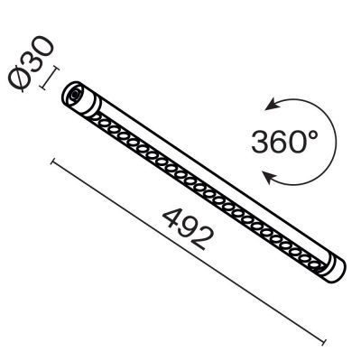 Светильник Technical C149CL-L500-12W3K-B