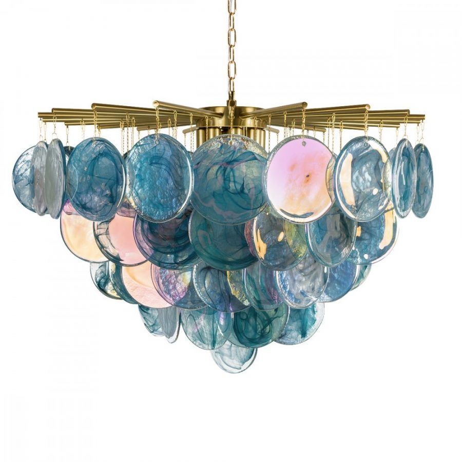 10492/800 Blue Подвесная люстра LOFT IT Lolly