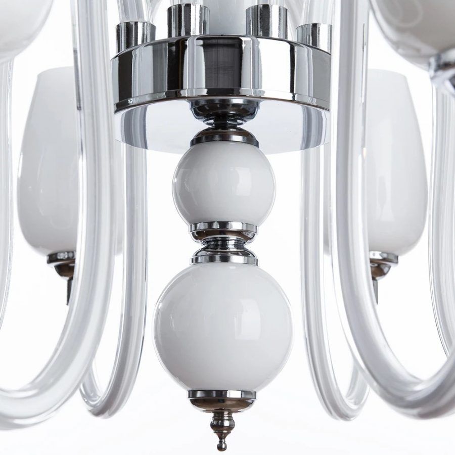 Подвесная люстра Arte Lamp LAVINIA A1404LM-8WH