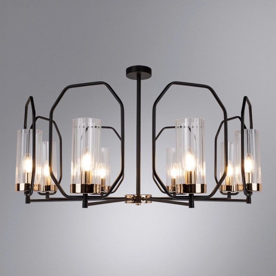 Потолочная люстра Arte Lamp CELAENO A7004PL-8BK