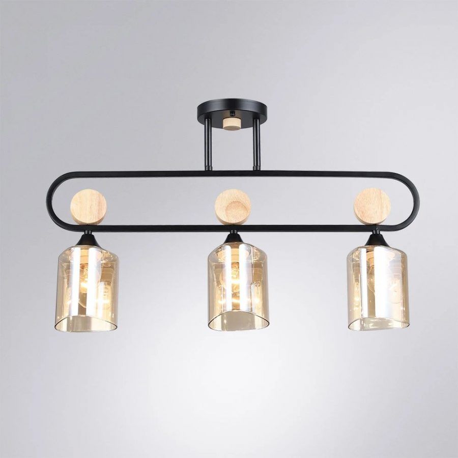 Потолочная люстра Arte Lamp GLAMORE A5076PL-3BK