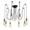 Подвесная люстра Arte Lamp MAZZETTO A4290SP-7BK