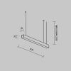 Линейный светильник Technical LL312010