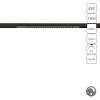 Магнитный трековый светильник Arte Lamp OPTIMA 0.1-10V A7497PL-1BK