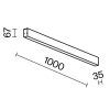 Линейный светильник Technical LL311044