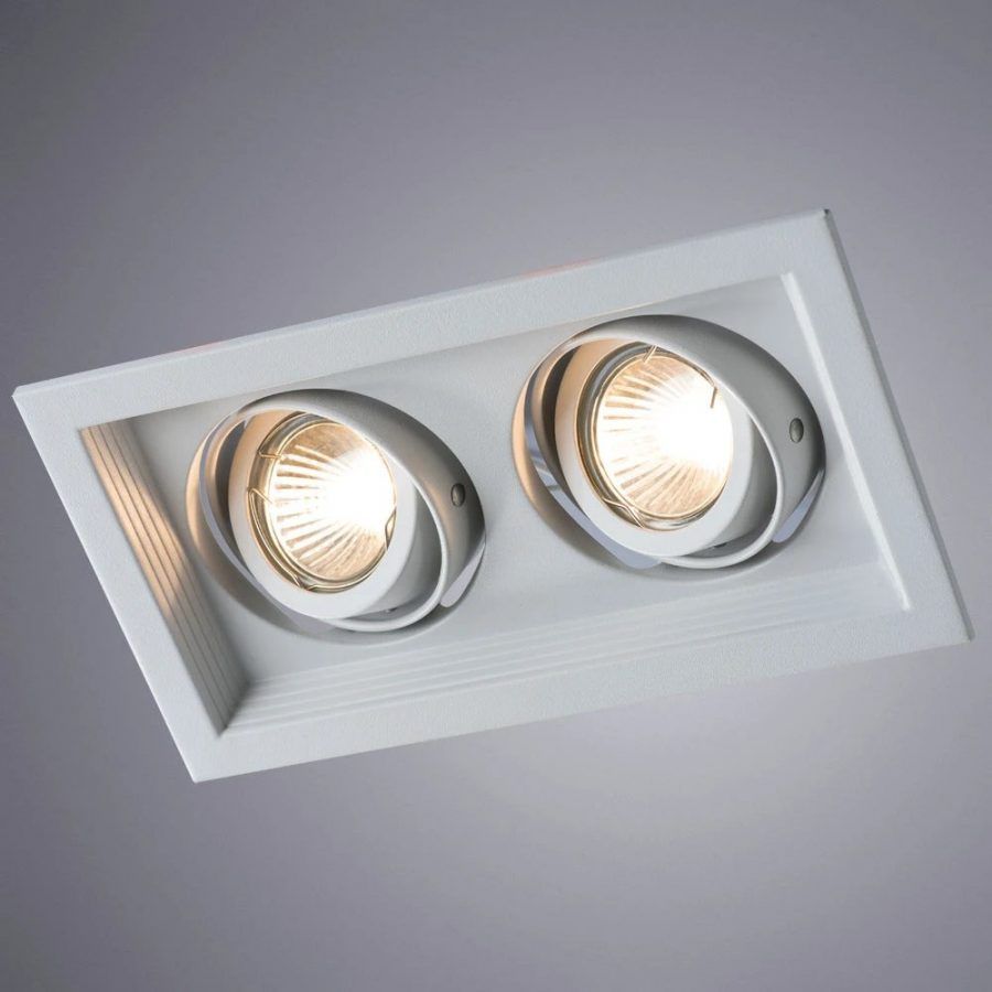 Точечный встраиваемый светильник Arte Lamp CANIS A6661PL-2WH