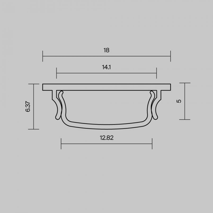 Профиль Led Strip 631016