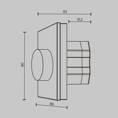 Роторная панель управления Lighting control 721037